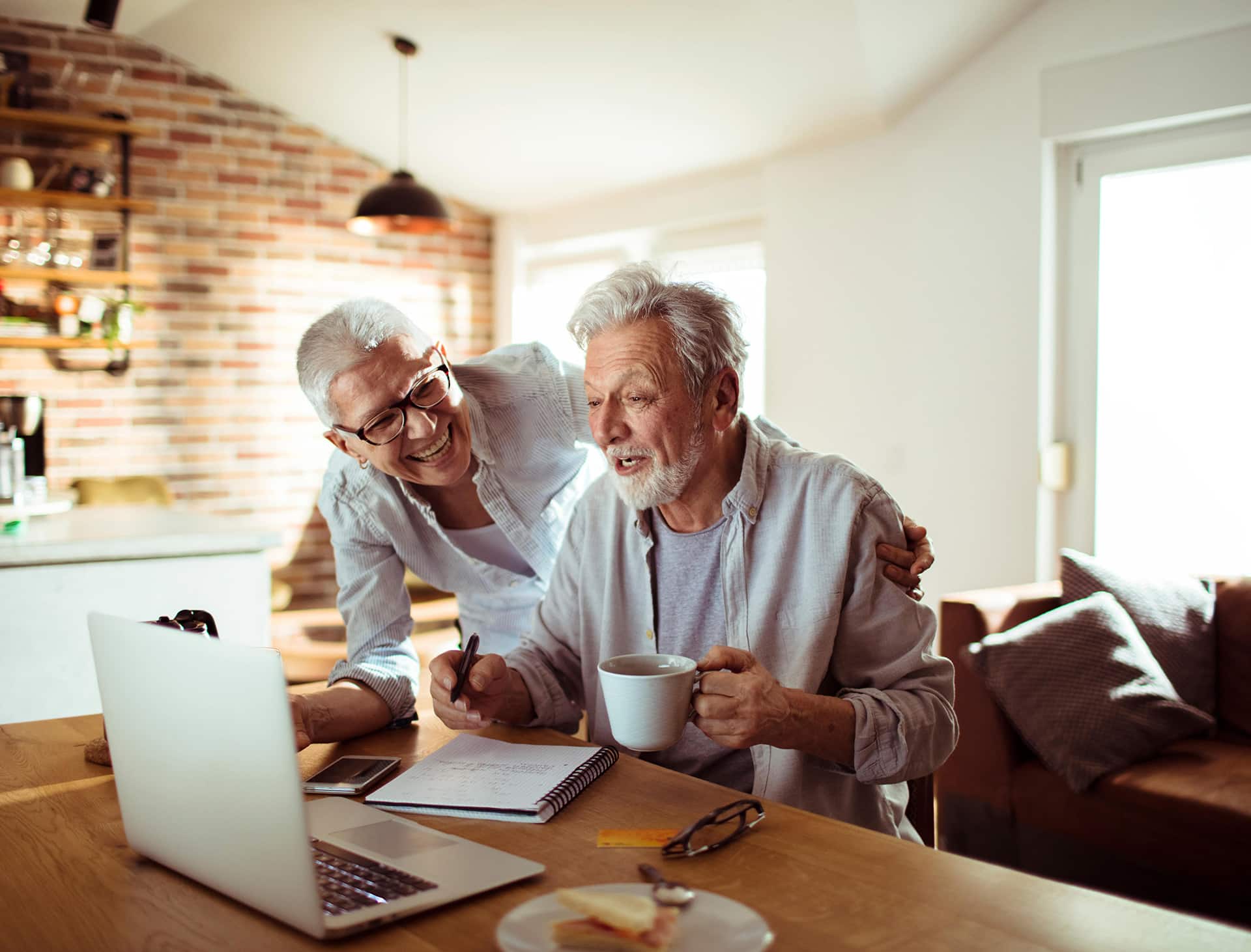 man and woman booking a dermatology appointment at rocklin dermatology 