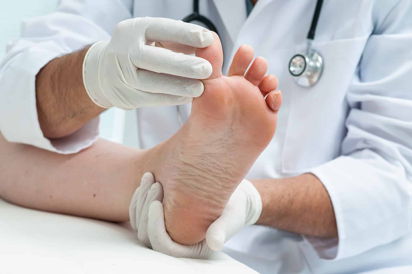 dr Anna Chacon with a dermatology patient with a foreign object